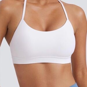 CRZ YOGA White Sports Bra